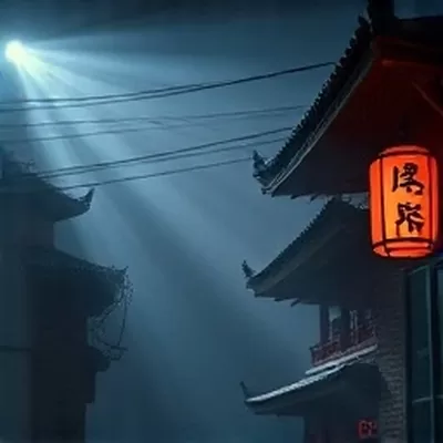 《第七码头》纪实作品封面，清晨码头整齐排列的集装箱与吊臂